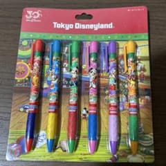 2013年　東京ディズニーランド クリスマスファンタジー ボールペン6本セットのサムネイル