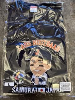 ラーズ・ヌートバー23 選手名入イラストTシャツLサイズ•2023WBC優勝記念