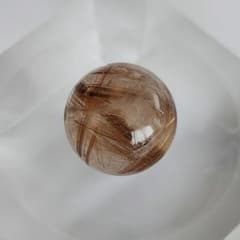 S * Y 님 천연석 타이거 루틸 쿼츠 L05a 12.3mm 브론즈