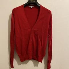 未使用　ユニクロ　ウール100％カーディガンのサムネイル