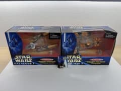 スターウォーズEP1 アクションフリート　アナキン&セブルバポッドレーサー スターウォーズEP1 アクションフリート アナキン&セブルバポッド