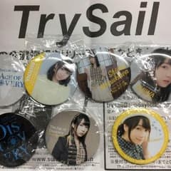 TrySail First Live Tour 缶バッチ 夏川椎菜 全種＋ロゴのサムネイル