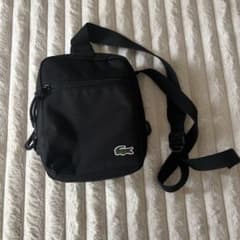 Lacoste ブラック ショルダーバッグ