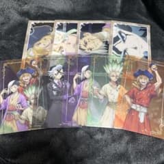 Dr.stone クリアカードセット 石神千空&Dr.ゼノ&あさぎりゲンその他