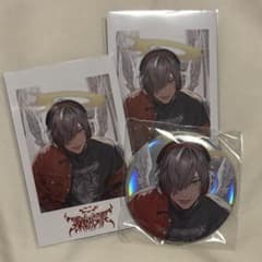 CR ロックの日 だるまいずごっど Crazy Raccoon チェキ 缶バッジ