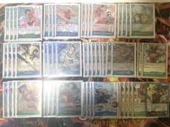 ワンピースカード　緑青ルフィデッキ　青緑ルフィデッキのサムネイル
