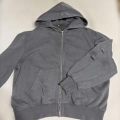 ZARA ジップアップパーカー グレー　最終値下げ中！のサムネイル