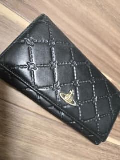 Vivienne Westwood 長財布 ブラック キルティング オーブ - メルカリ