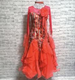 【未使用タグ付き 日本製社交ダンス衣装】Pastime パスタイム ラテンドレス 未使用タグ付き 日本製社交ダンス衣装】Pastime パスタイム ラテンドレス