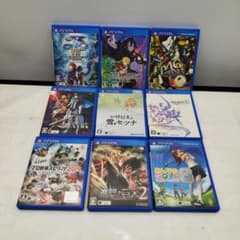 PS Vita ソフト 9本セット まとめ売り 26-055 - メルカリ
