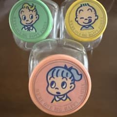 キャラクター付きガラス瓶セットのサムネイル
