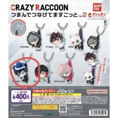 CRAZY RACCOON つまんでつなげてますこっと 2種セットのサムネイル