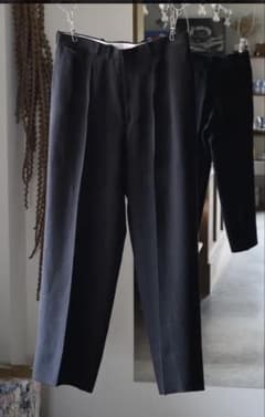 MAATEE&SONS 26SS jeffery リネン ブラック Size2 MAATEE&SONS 26SS jeffery リネン ブラック Size2 - メルカリ