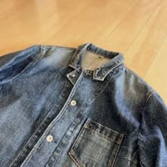 美品！オールド ユニクロ カバーオール ドーナツボタン デニム 