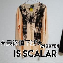 新品タグ付き★イズスカラー★可愛い騙し絵カットソー★のサムネイル