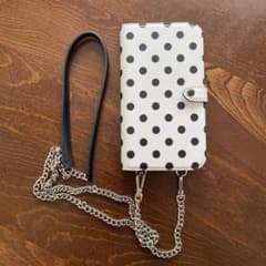 Kate Spade 水玉模様スマホショルダー iPhone12プロマックス対応のサムネイル