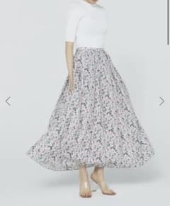 Seventen フラワー　マキシ　スカート