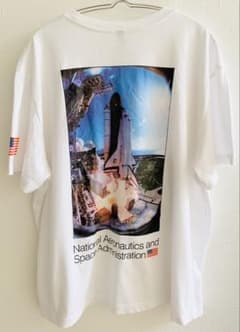 NASA スペースシャトル バックプリントTシャツ XL 企業のサムネイル