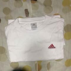 アディダス ワンポイントTシャツ adidas 白 ホワイトのサムネイル