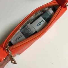 ❤️PRADA❤️  ストラップ付き ミニポーチ  美品のサムネイル