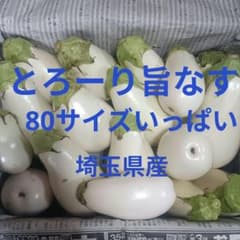 とろーり旨なす　 白なす 白ナス　詰め合わせ　80サイズ　傷あり　訳ありのサムネイル