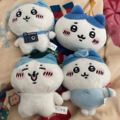 ちいかわ ハチワレぬいぐるみキーホルダー 四点セット - メルカリ