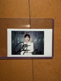 乃木坂46 久保史織里　サイン入りチェキ TV LIFE 乃木坂46 久保史織里 サイン入りチェキ TV LIFE - メルカリ