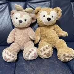 値下げダッフィー＆シェリーメイぬいぐるみ2体セットのサムネイル