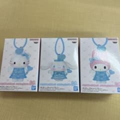 c*i様 サンリオキャラクターズ クリアフィギュアキーホルダー 全3種セットのサムネイル