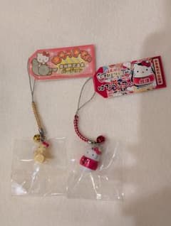 ご当地キティ ストラップ 2個セット 野沢温泉 会津 - メルカリ