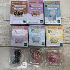 シルバニア　E賞F賞 G賞キラキラくじ　カップセット　ドーナツ　ポップコーンのサムネイル