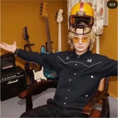needlesカウボーイジャケット ブラック×パープルのサムネイル