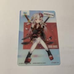 ホロライブ クリアビジュアルカード 百鬼あやめのサムネイル