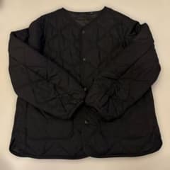 UNIQLOキッズ キルティングジャケット ブラックのサムネイル