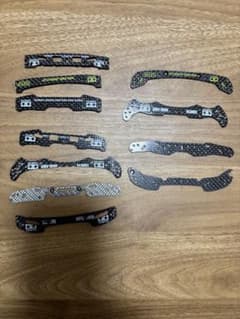 达*宝様 ミニ四駆 カーボンステー まとめ売り 加工用 ジャンクのサムネイル