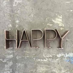 HAPPY  ディスプレー 置物のサムネイル