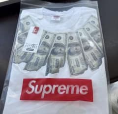 Supreme ドル紙幣プリント Tシャツ MM6コラボ - メルカリ