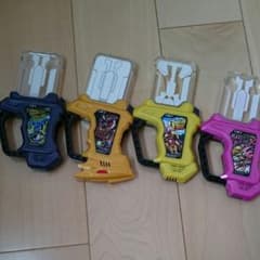 仮面ライダーエグゼイド ライダーガシャット4本セットのサムネイル