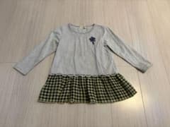 長袖Tシャツ 薄手　チュニック　100のサムネイル