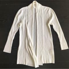 ❣️SALE❣️白リブ カーディガンのサムネイル