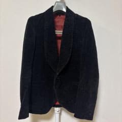 コムデギャルソンオムプリュス ブラック ベルベット テーラード