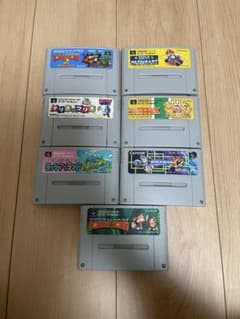スーパーファミコン ソフト 7本セットのサムネイル