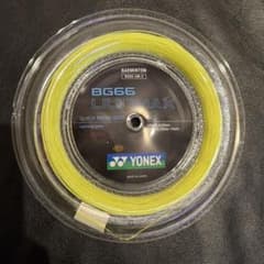 新品　YONEX BG66 ULTIMAX 200mイエロー　黄色 新品YONEX BG66アルティマックス ULTIMAX 200mイエロー 黄色 - メルカリ