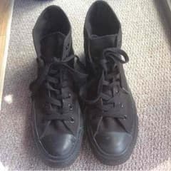 コンバース☆黒24.5cmのサムネイル