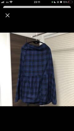 チェック柄　ロングスカートのサムネイル