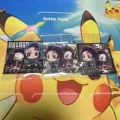 鬼滅の刃 シール 3枚セット 竈門炭治郎 竈門禰豆子・新品未使用品・翌日発送のサムネイル
