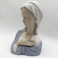 聖母マリア ＃4649 ☆リヤドロ スペイン ポーセリン ヴィンテージ