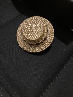 CHANEL 25C ストローハット ブローチのサムネイル