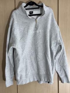 QUIKSILVER グレー ジップアップ トレーナー Lのサムネイル