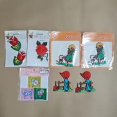 ワッペン まとめ売り レトロ 手芸材料